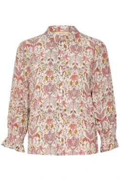 Part Two Pusero, NEVIN SHIRT Oranssi Kuosi -Kekäle part two pusero nevin shirt oranssi kuosi 4