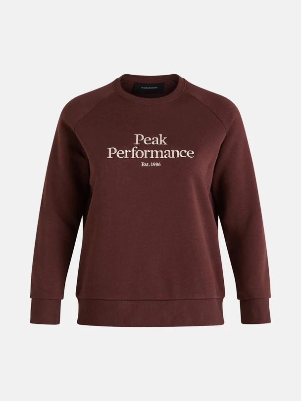 Peak Performance Naisten Collegepusero W ORIGINAL GREW W ORIGINAL GREW-OFFWHITE Kaakaonruskea 3 Peak Performance Naisten Collegepusero W ORIGINAL GREW W ORIGINAL GREW-OFFWHITE Kaakaonruskea