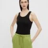 Pieces Naisten Toppi PCSIRENE TANK TOP Musta -Kekäle pieces naisten toppi pcsirene tank top musta 1