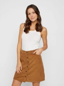 Pieces Naisten Toppi PCSIRENE TANK TOP Valkoinen