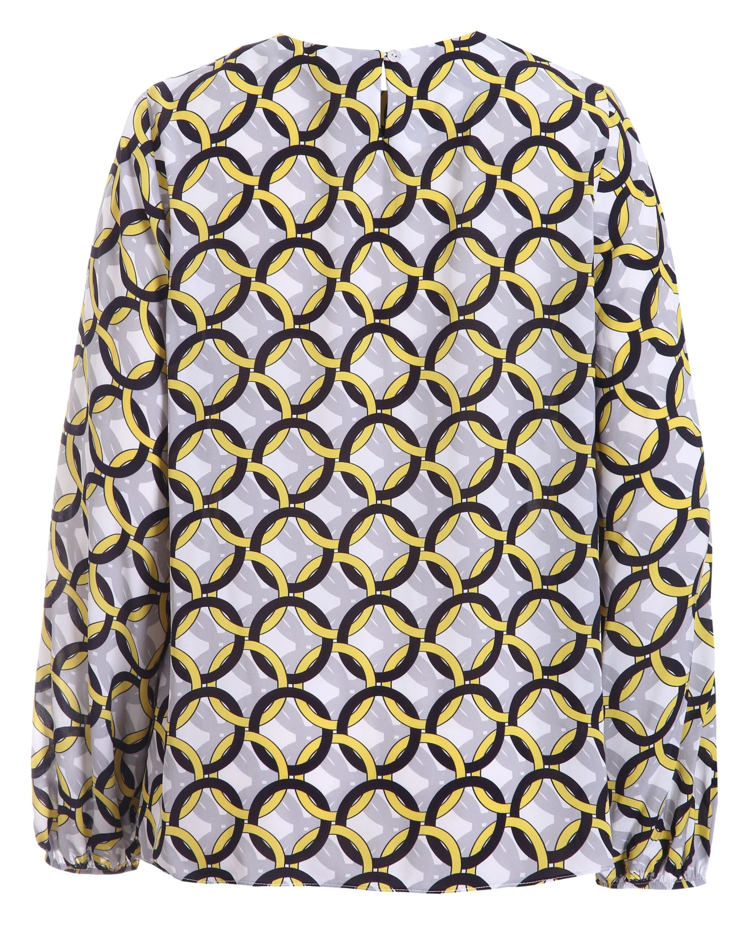 Ril's Naisten Pusero, Pula Ls Keltainen Kuosi 4 Ril's Naisten Pusero, Pula Ls Keltainen Kuosi - Image 2