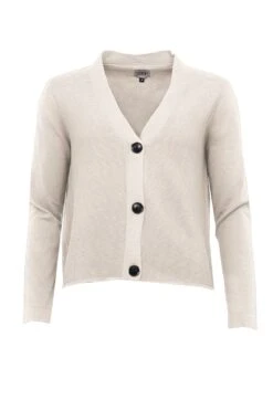 S.T.I Naisten Villatakki MELODY CARDIGAN Luonnonvalkoinen