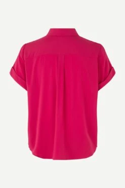 Samsoe And Samsoe, Naisten Lyhythihainen Kauluspaita, Majan Ss Shirt 9942 Pinkki -Kekäle samsoe and samsoe naisten lyhythihainen kauluspaita majan ss shirt 9942 pinkki 4