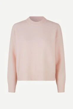 Samsoe And Samsoe Naisten Neule, Anour Vaaleanpunainen -Kekäle samsoe and samsoe naisten neule anour vaaleanpunainen 3