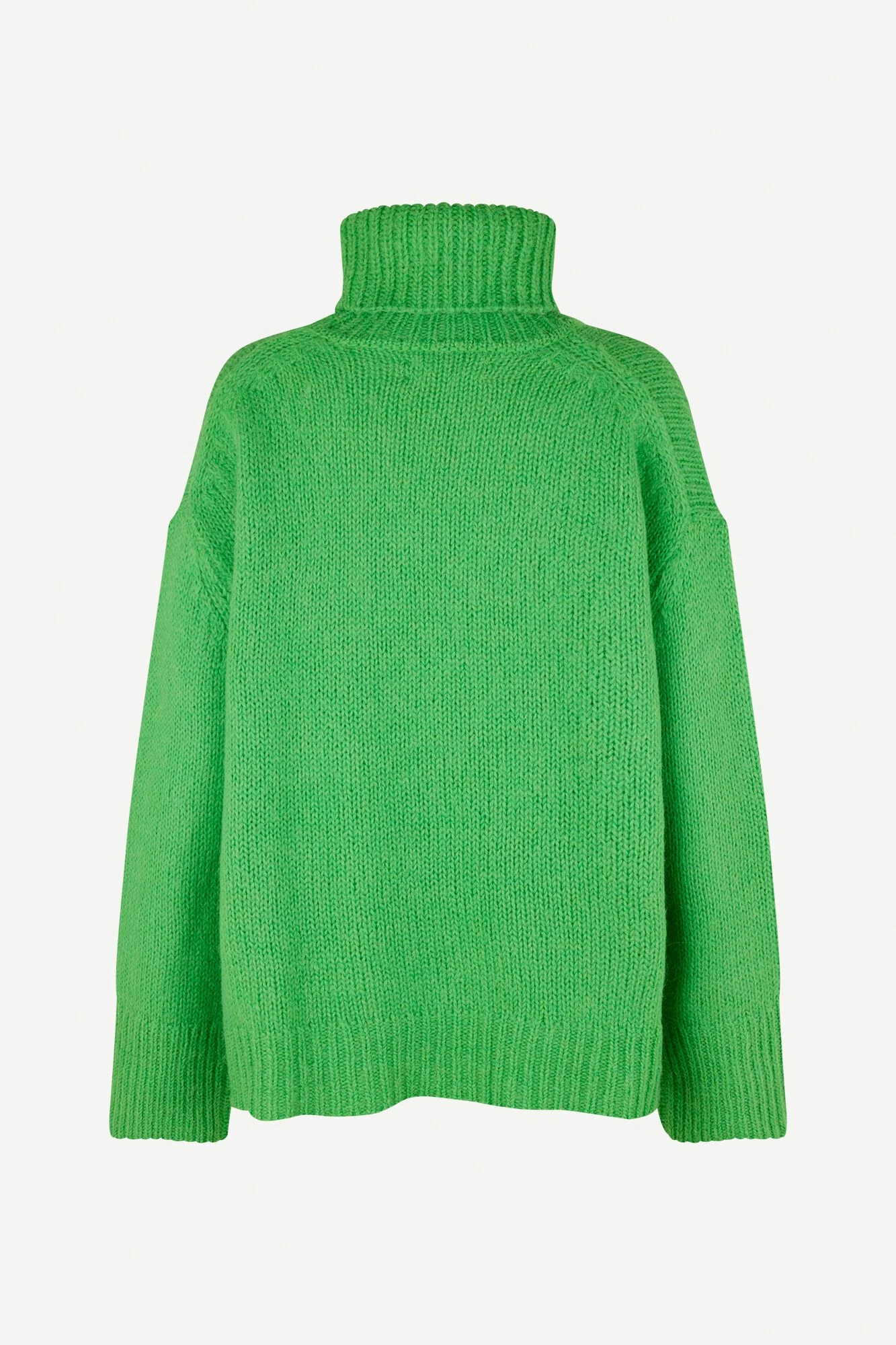 Samsoe And Samsoe Naisten Neule MOLLI TURTLENECK Vihreä 4 Samsoe And Samsoe Naisten Neule MOLLI TURTLENECK Vihreä - Image 2