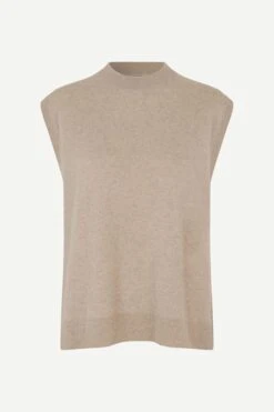 Samsoe And Samsoe Naisten Neuleliivi NOLA VEST 6304 Beige