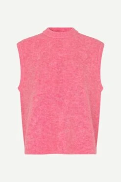 Samsoe And Samsoe, Naisten Neuleliivi, Nor Vest 7355 Pinkki