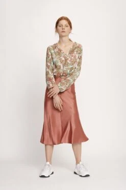 Samsoe And Samsoe Naisten Pusero, Elva Ls Monivärinen Kuosi