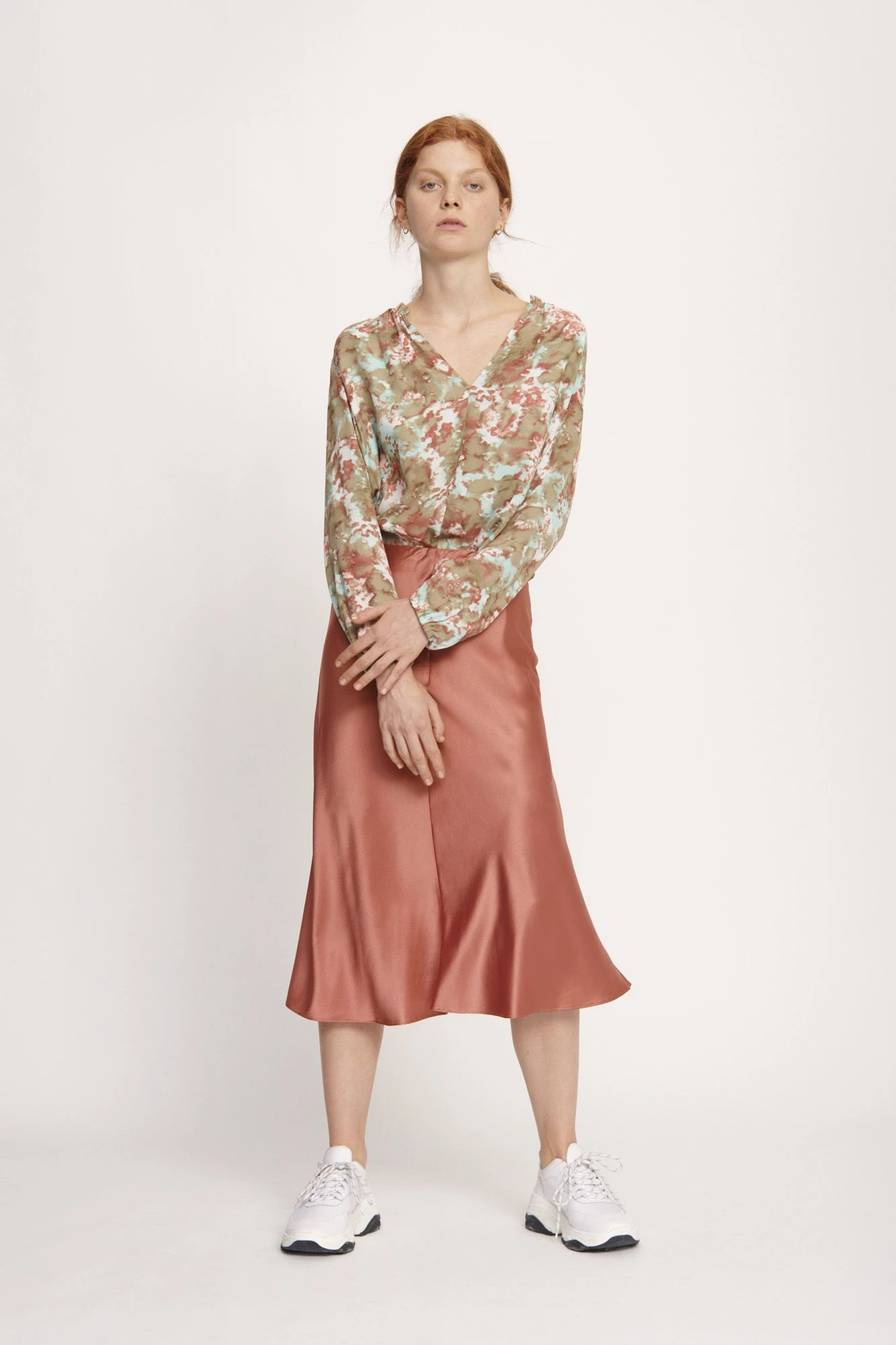 Samsoe And Samsoe Naisten Pusero, Elva Ls Monivärinen Kuosi 3 Samsoe And Samsoe Naisten Pusero, Elva Ls Monivärinen Kuosi