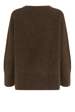 Second Female Naisten Neule BROOKY KNIT O-NECK Armeijanvihreä -Kekäle second female naisten neule brooky knit o neck armeijanvihrea 2