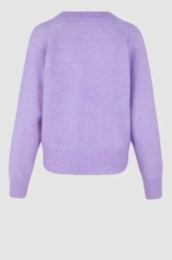 Second Female Naisten Neuletakki BROOK KNIT BOXY CARDIGAN Liila -Kekäle second female naisten neuletakki brook knit boxy cardigan liila 4