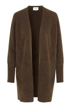 Second Female Naisten Neuletakki, Brook Knit Cape Nos Tummanvihreä