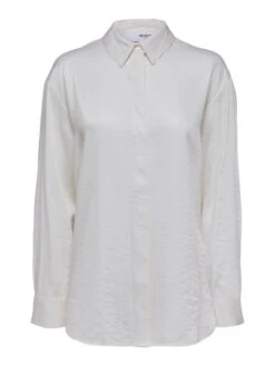 Selected Femme Paitapusero, SLFDESIREE LS SHIRT Luonnonvalkoinen -Kekäle selected femme paitapusero slfdesiree ls shirt luonnonvalkoinen 3