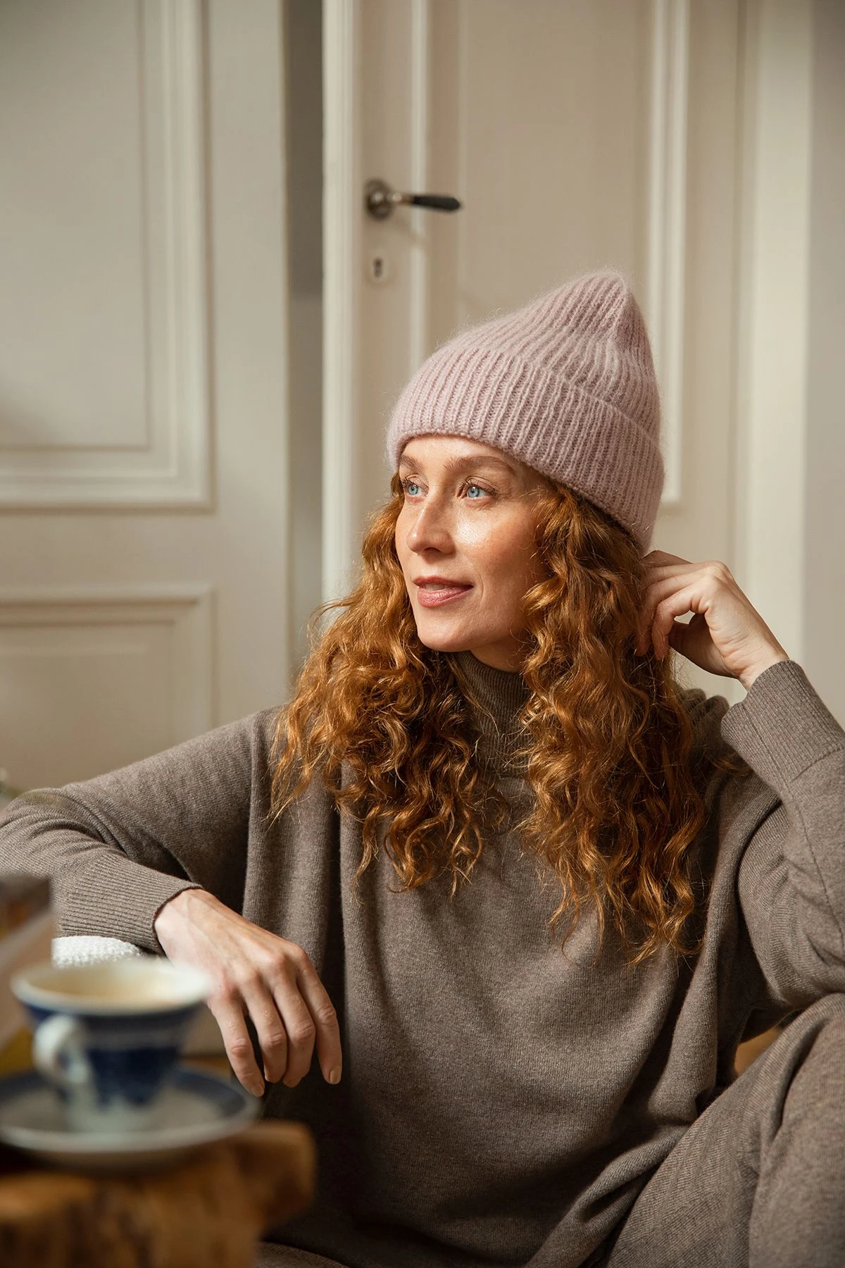 Sinnuu Naisten Neule Sinnuu W Turtle Neck Ruskeanharmaa 3 Sinnuu Naisten Neule Sinnuu W Turtle Neck Ruskeanharmaa