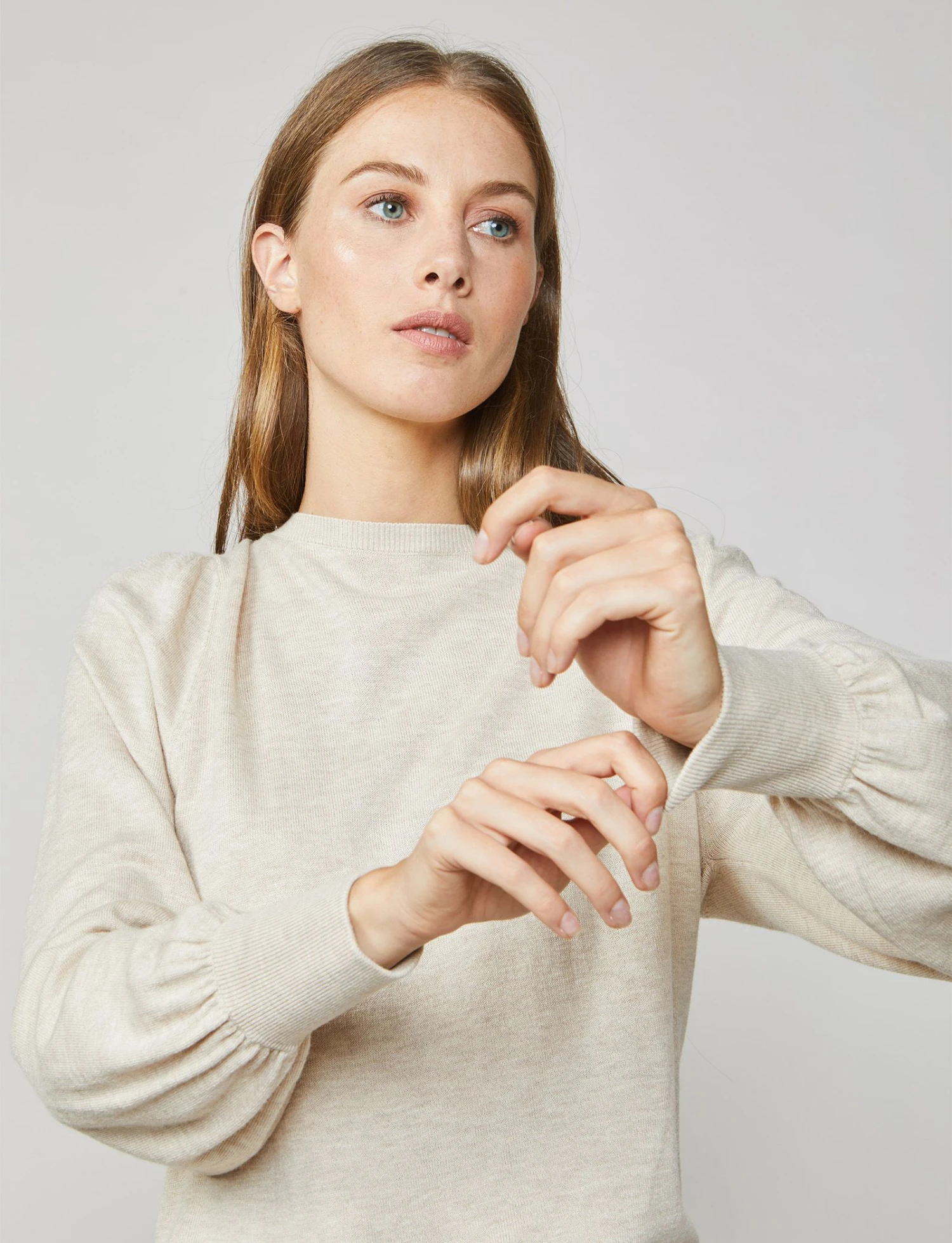 Summum, Naisten Neule, Summum Neule Beige 5 Summum, Naisten Neule, Summum Neule Beige - Image 3