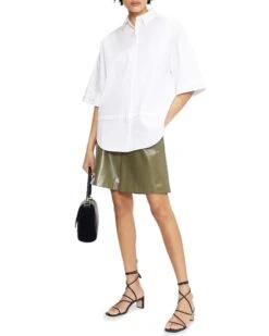 Ted Baker Naisten Lyhythihainen Paitapusero ORLANDA Valkoinen