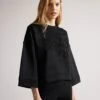 Ted Baker Naisten Pusero Merdeth Sweat Musta