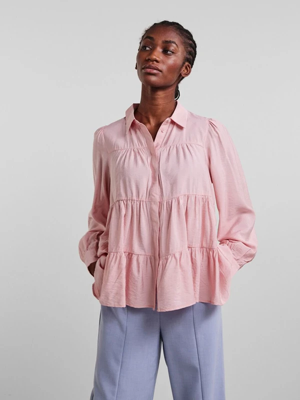 Y.A.S NAISTEN PUSERO YASPALA LS SHIRT S. NOOS Vaaleanpunainen 3 Y.A.S NAISTEN PUSERO YASPALA LS SHIRT S. NOOS Vaaleanpunainen